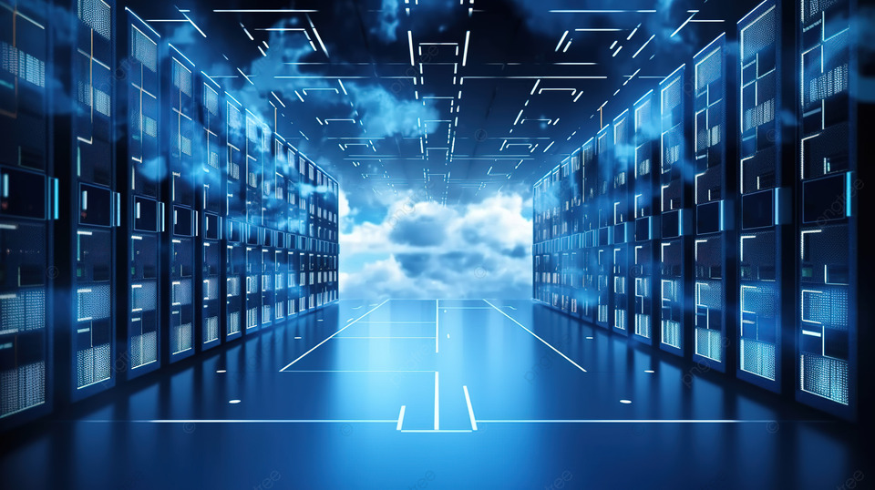 Futuristic technology data center